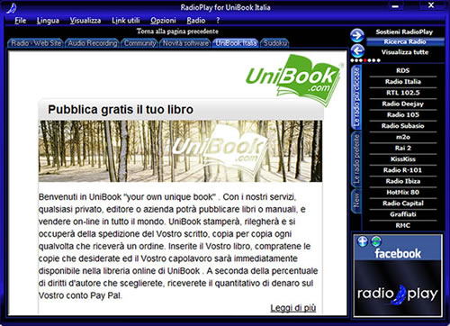 Radio-Play per UniBook